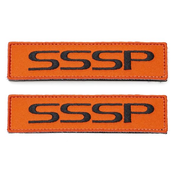 Thin Ultraman SSSP Letter Patch Set of 2 (Removable)