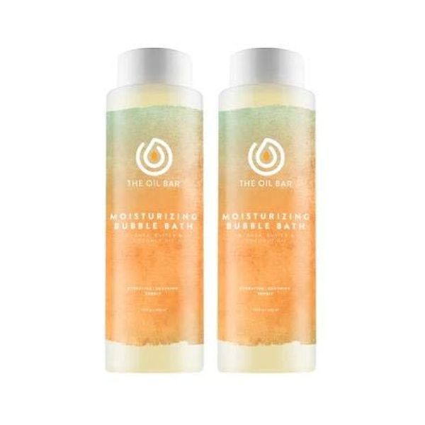 Fig & Melon Scented Moisturizing Bubble Bath - 2 x 13 oz Bottles