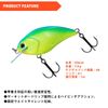 DAIWA 25 STEEZ Square 100 Lure, Blue Back Chart