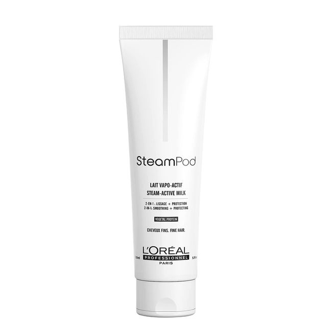 L'Oréal Professionnel | Steam-Activated Milk, Hair Cream, For Fine Hair, Steampod, 150 ml