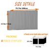 Navhao Dorm Home Solid Thicken Bunk Blackout Bed Curtains Cloth Bed Canopy Students Single Sleeper
