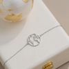 Sofia Milani - Women's Bracelet 925 Silver - World Map Globe Pendant - 30175