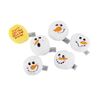 Midlee Snowball Fight Plush Dog Toy - 3"