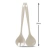 Zeal G205C Salad Servers, Cream