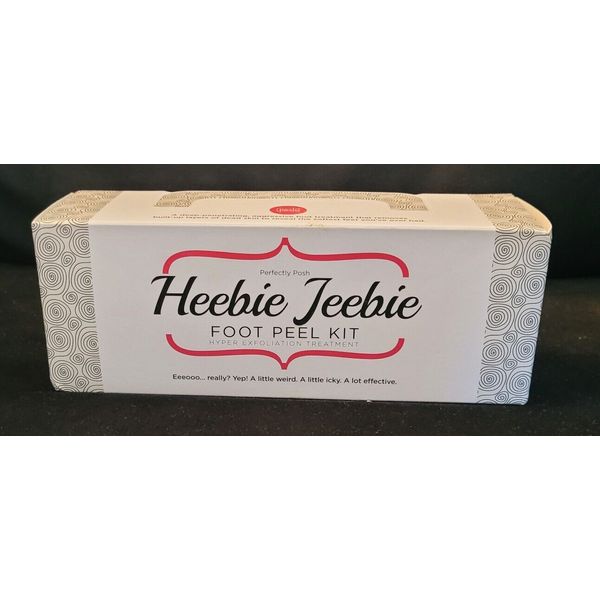 Perfectly Posh Foot Peel Heebie Jeebie Hyper Exfoliation Kit NEW