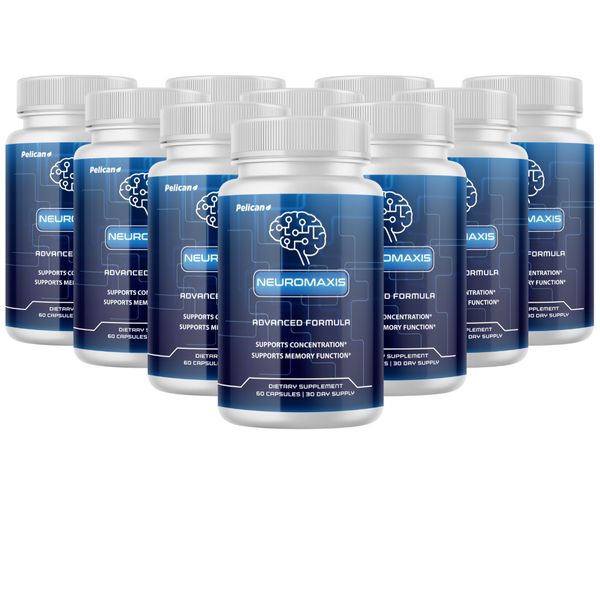 Neuromaxis- Brain & Nerve Support- 10 Bottles- 600 Capsules
