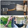 PATIKIL Archery Bowstring Serving Thread Jig 131 Yard/120 Meter Diameter 0.02"/0.4mm Bowstring Thread Peep Sight Knock Compound Recurve Bows Black/White