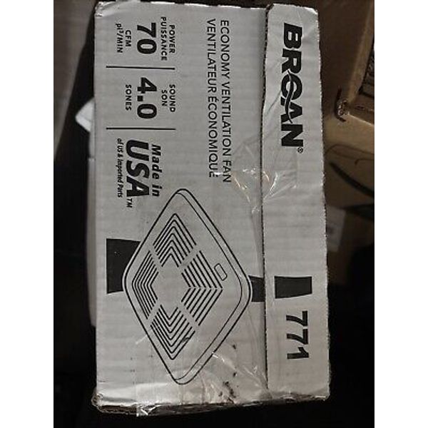 Broan Ventilation Fan Bathroom Wall Ceiling Ventilation Fan Economy 771