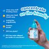 Hello Clean Mint Mouthwash Concentrate for Bad Breath, Alcohol Free Travel Size Mouthwash Made with Coconut Oil and Tea Tree Oil, Helps Freshen Breath, 2 Pack, 3.25 fl Oz Pump Bottles