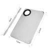 1pcs Makeup Mixing Palette,Makeup Spatula&Makeup Palette,Foundation Mixing Palette,Professional Cosmetic Makeup Palette with Stainless Steel Spatula Tool for Mixing Foundation Nail Art Makeup Tools