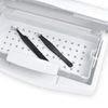 Nail Tool Sterilizer Box, Plastic Sterilization Tray for Tweezer, Eyelash Extensions, Nail Implement for Esthetician