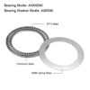 uxcell AXK6590 Thrust Needle Roller Bearing with Washer 65mm Bore 90mm Outer Diameter 3mm Width