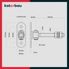 KOTARBAU 5907465908603 Gate Angel, Silver, M16