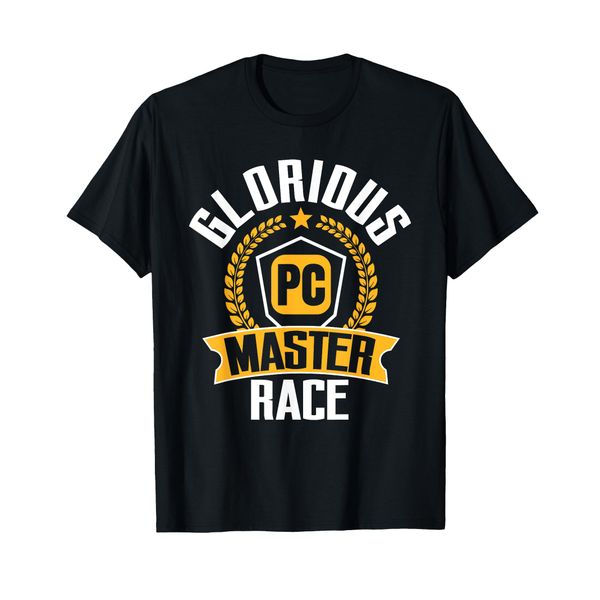 PC Gaming Glorious PC Master Race PC Gamer T-Shirt, black, s