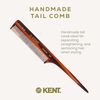 Kent Brushes Handmade Comb A 8T Tail Comb for Women