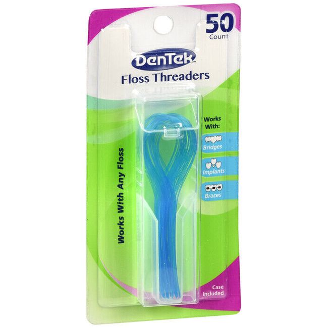 DENTEK FLOSS THREADER 50CT