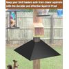 Metal Squirrel Baffle for 4x4 Post 17 Inch Squirrel Proof Baffles for 2 pcs