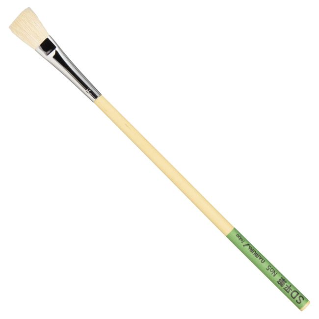 Namurataiseidou Design Brush SD Flat Brush No. 5 White