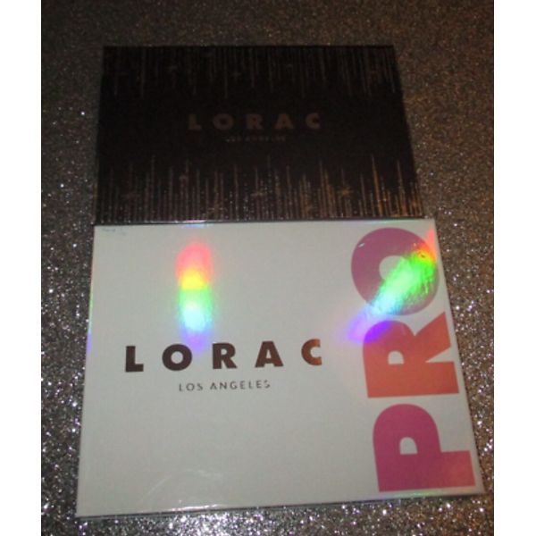 LORAC Eyeshadow PRO Eyeshadow Palette & Highlighter/ Blush Palette