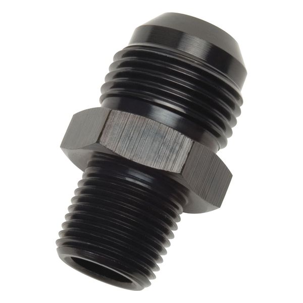 RUSSELL 660523 Black Straight Adapter Fitting