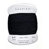 Sashiko Thread - Daruma - Medium/Regular Weight - 30m Cards (Black # 219)