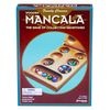 Pressman Mancala - Real Wood Folding Set, with Multicolor Stones by Pressman, 2 players