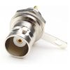 BNC Female Jack Bulkhead Solder Panel Mount Insulated Coax Connector (8 Pack)