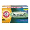 Arm & Hammer 3320000102 Essentials Dryer Sheets (144 Sheets/Box, 6 BX/CT) New