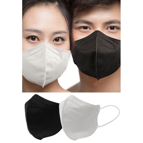 (White x 50 Masks) KF94 Bird-beaked Type Face Safety Mask Individual Packaging