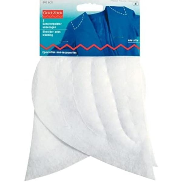 Prym Shoulder Pads, White, One Size