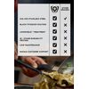 DALSTRONG Chef Tweezers Professional Kitchen Tongs- 12" high-precision Tweezer Tongs for Cooking - Stainless Steel Black w/vTitanium Coating -BBQ, Plating, Multi-use
