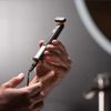 Wireless USB Rechargeable Handheld Hair Beard Trimmer with Brush & Cable