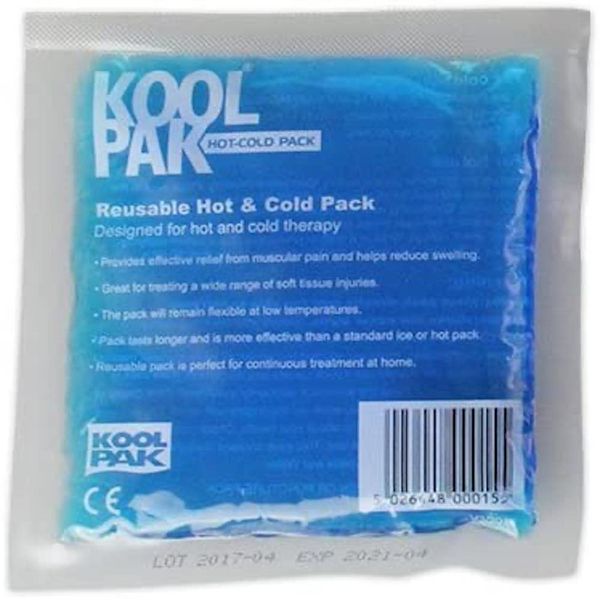 Koolpak Reusable Hot and Cold Gel Pack - Small - 13cm x 14cm (5)