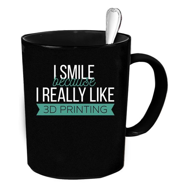 3D printing Coffee Mug 11 oz. 3D printing funny gift.