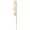 Tail Comb, Professional Hair Comb for Sectioning, Backcombing and Intricate Styling(Gold)