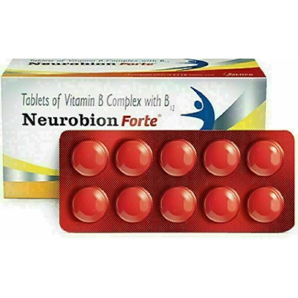 Neurobion Forte (100 Tablets) Vitamin B Complex with all Vitamin b LONG EXPIRY