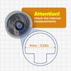 Replacement Control Knobs Compatible with Weber Genesis II 66754 – 2-Pack Gri...