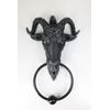Sabbatic Goat Baphomet With Pentagram Head Door Knocker 9.5"Tall