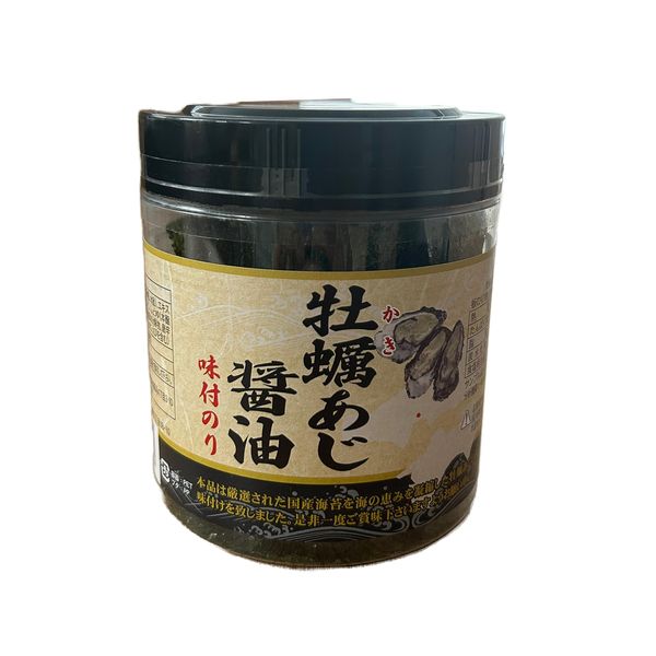 Takaraya Additive-Free Oyster Aji Soy Sauce Seasoned Nori, 10 Cuts, 50 Sheets