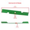 Caltric 3X Blade Compatible with Scag SW-52 Cutter Deck
