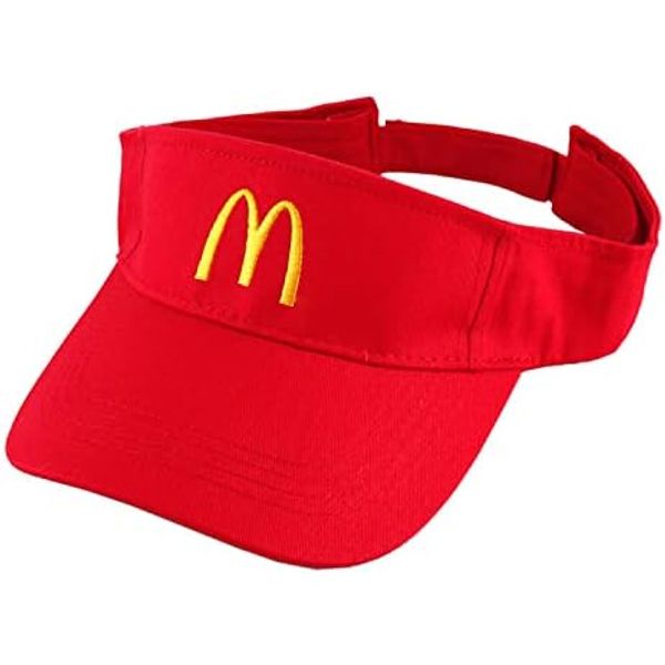 McDonald's SUN VISOR RED