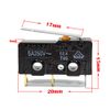 CESFONJER Limit Switch SS-5GL 5A Micro Subminiature Snap Action Switch, Arm Push Button Momentary Actuator for 3D Printers, Electronics, Auto Machinery, Automotive Electronics(8 Pack)