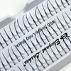 Elegant Lashes Individual Single Long Black Lashes (Pro Dozen Pack - 12 Trays)