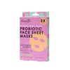 Upper Canada Probiotic Sheet Face Mask Collagen + Yogurt - 5 Pack Danielle Creation
