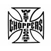 Cutting Sticker WEST COAST CHOPPERS Color: Black