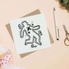 'Crime Scene' Blank Greeting Card (GC00013778)