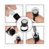 ATOMUS Microblading Tattoo Kit with Practice Skin Eyebrow Tattoo Set Semi Permanent Makeup Set Microblading Eyebrow Training Exercise Tool Kit