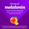 Vitafusion Kids Melatonin Gummies 50 Count Tropical Peach Sleep Support
