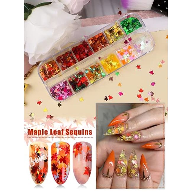 Small Rhinestones 6 Colors Nail Arts Sequins 3D Nail Glitter Flake Lasers