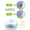 Underarm Sweat Pads - OTTOLIVES PREMIUM QUALITY Fight Hyperhidrosis [100 PCS] for Men and Women Comfortable, Non Visible, Extra Adhesive, Disposable Dress Guards/Shields, Non Sweat Armpit Protection